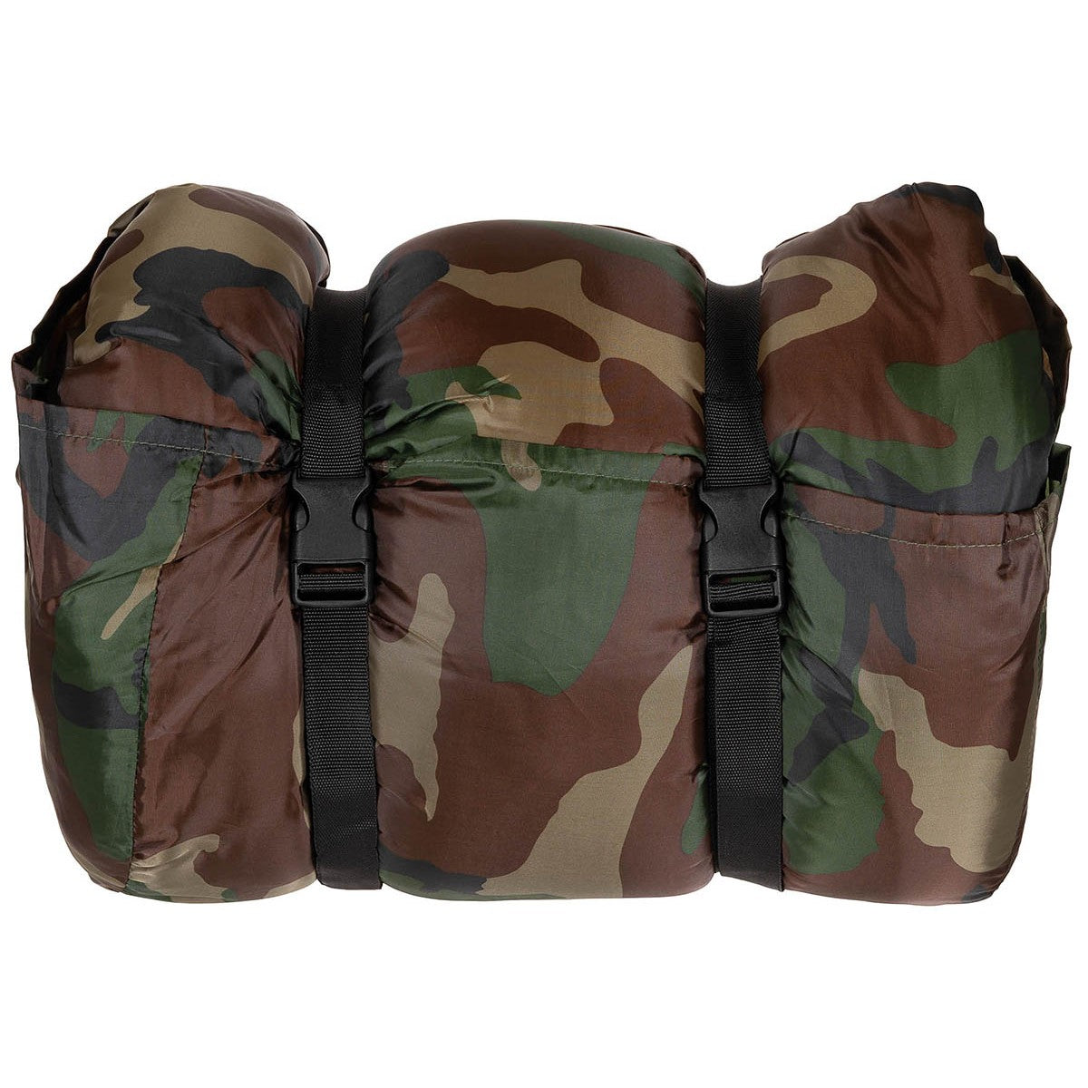 Israel. Pilotenschlafsack,woodland, 2-lagige Füllung