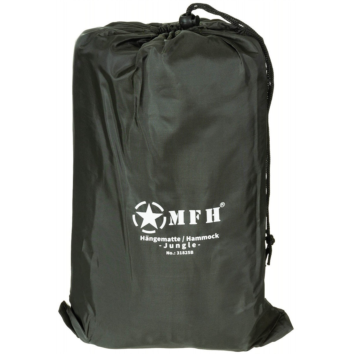 Hängematte, "Jungle",mit Dach,Moskitonetz, oliv