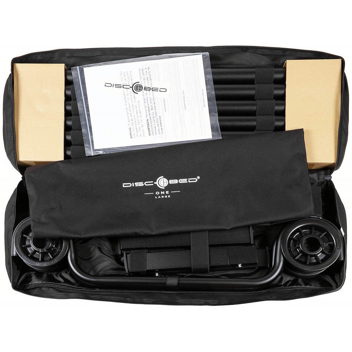 Feldbett, Disc-O-Bed,ONE L, schwarz
