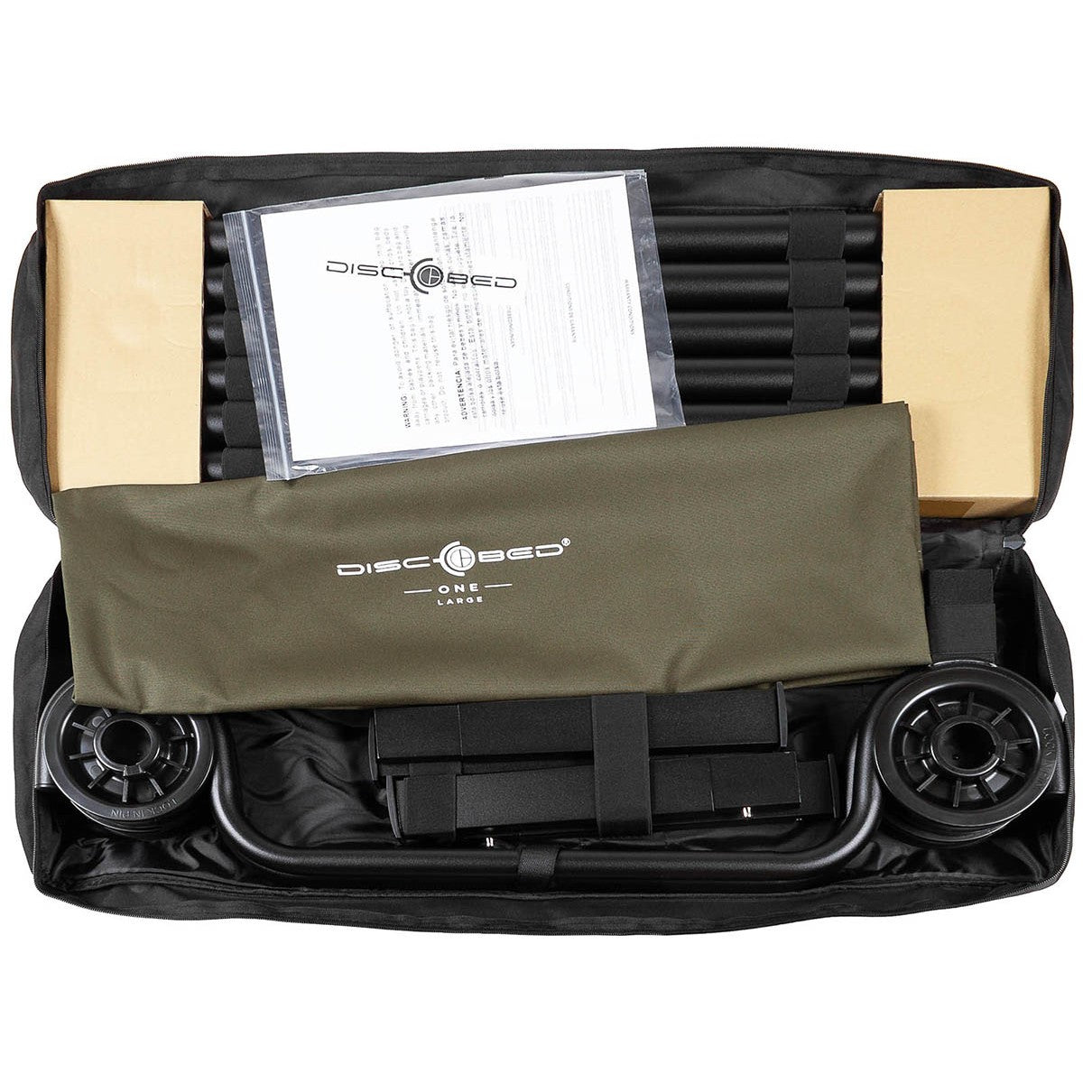 Feldbett, Disc-O-Bed,ONE L, oliv