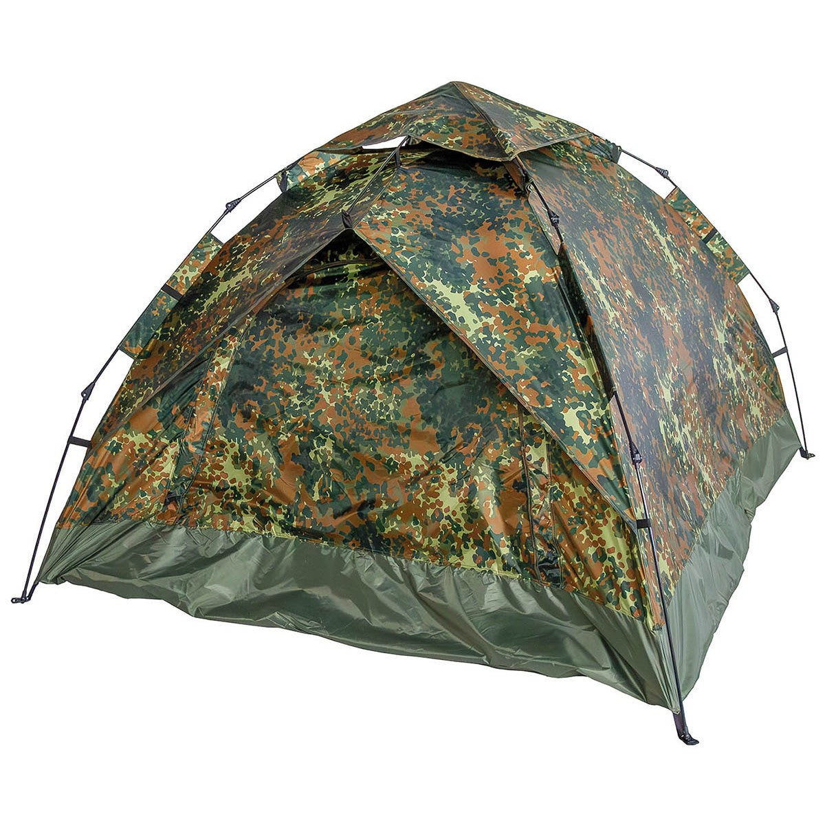 Zelt, "Quick Up Monodom", 3 Personen, flecktarn