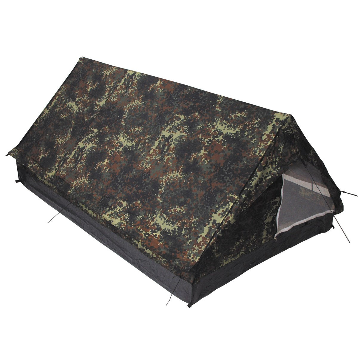 Zelt, "Minipack", 2 Personen,flecktarn