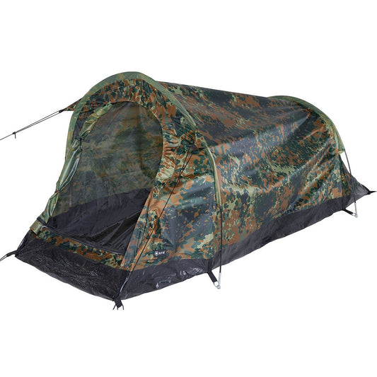 Tunnelzelt, "Schwarzenberg",flecktarn, 1 Person