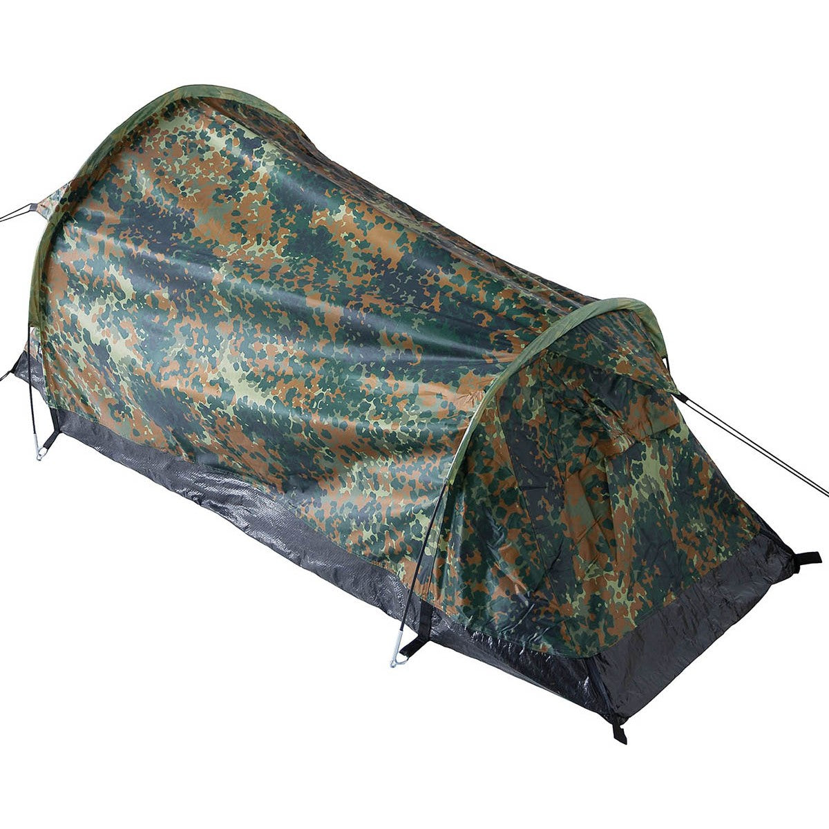 Tunnelzelt, "Schwarzenberg",flecktarn, 1 Person