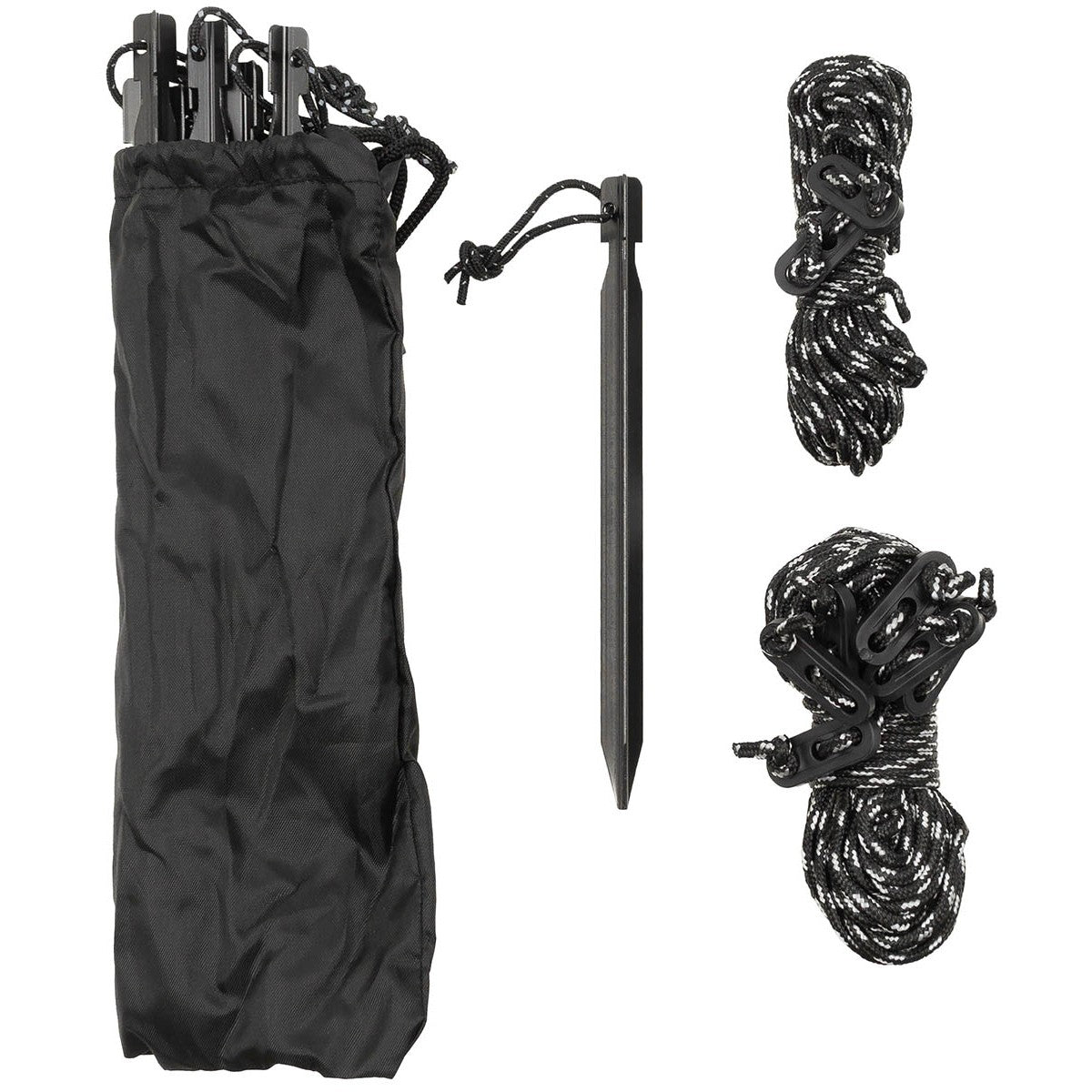 Plane, "Hexagon-Tarp",flecktarn, ca. 340 x 310 cm