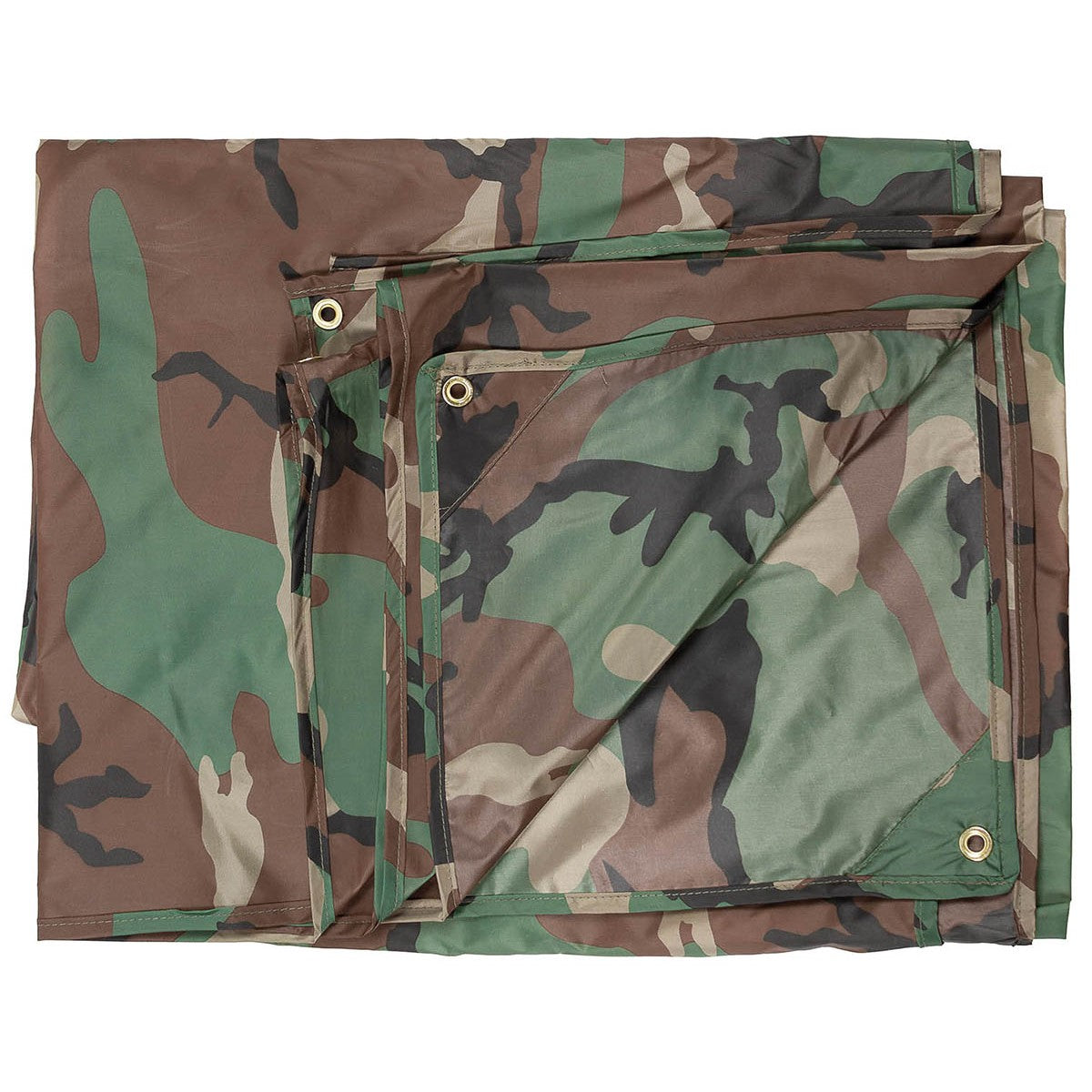 Mehrzweckplane, "Tarp",woodland, ca. 500 x 600 cm