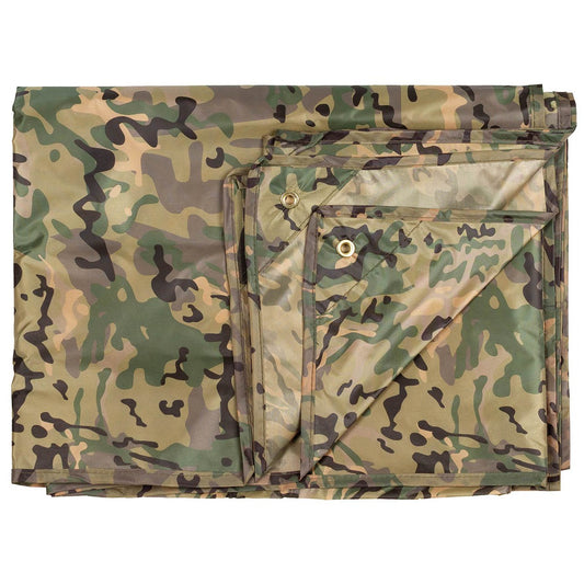 Mehrzweckplane, "Tarp",operation-camo, ca. 500x600 cm