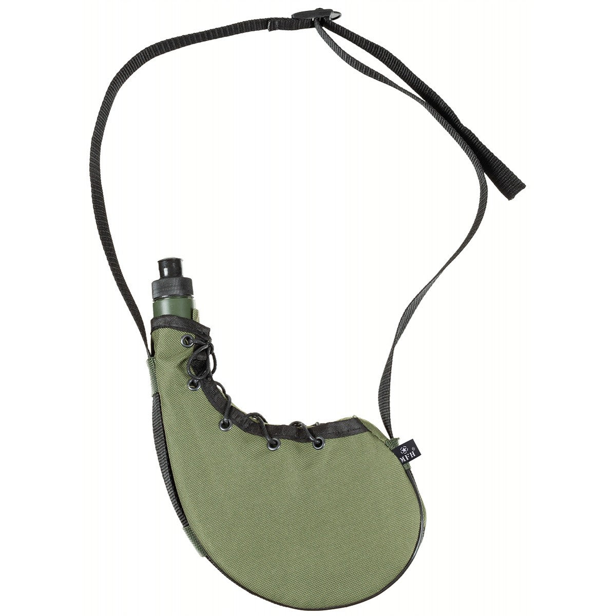 Feldflasche, "Bota", oliv,Plastik, ca. 750 ml