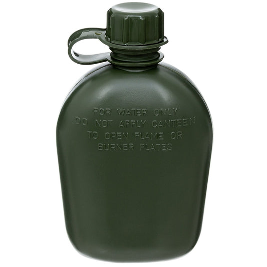 US Plastikfeldflasche,oliv, 1 l