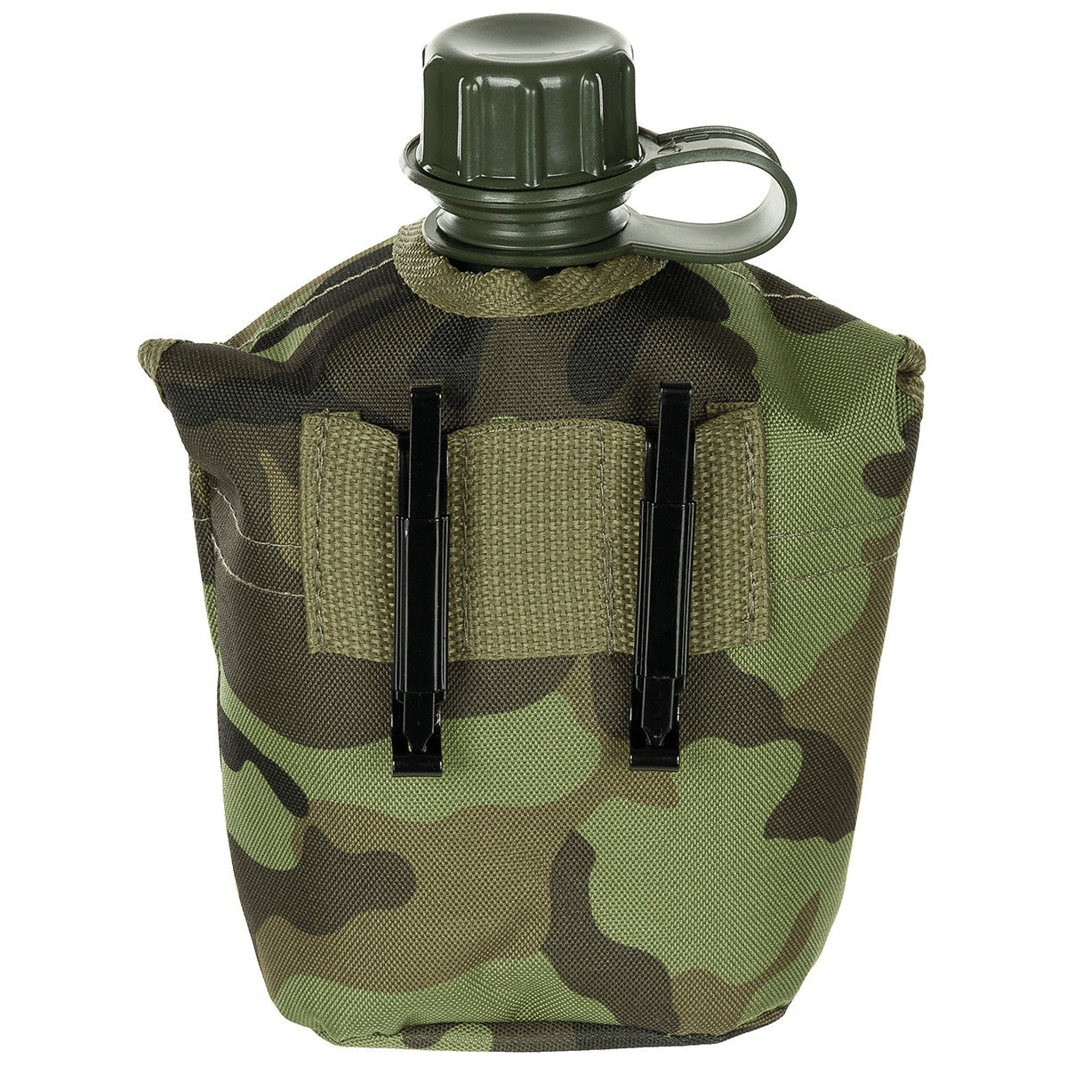 US Plastikfeldflasche, 1 l,Hülle, M 95 CZ tarn