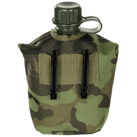 US Plastikfeldflasche, 1 l,Hülle, M 95 CZ tarn