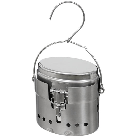 Schwed. Kochset, M40,Edelstahl, 3-teilig