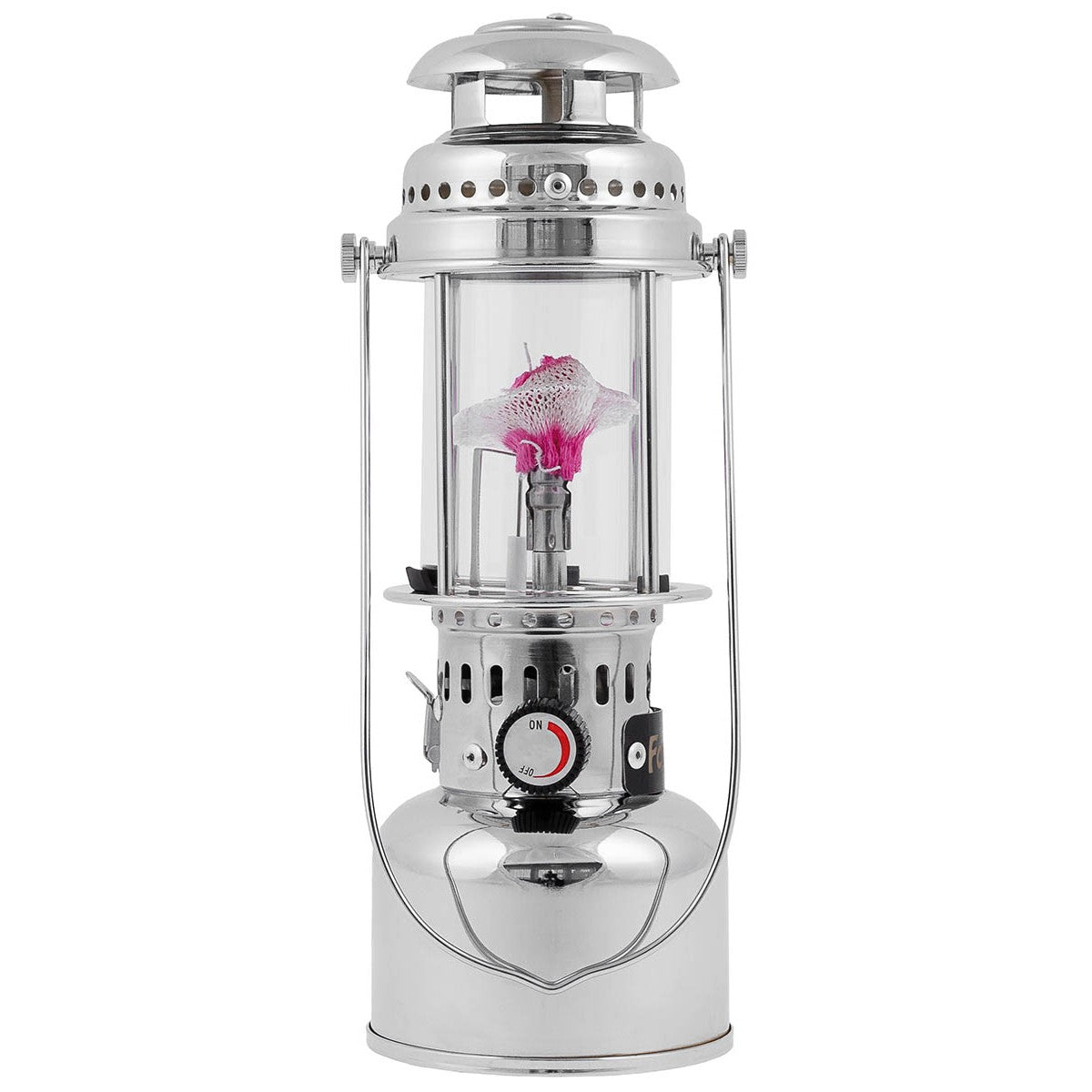 Gaslampe, mit Piezo-Zündung,Reflektorschirm und Tasche