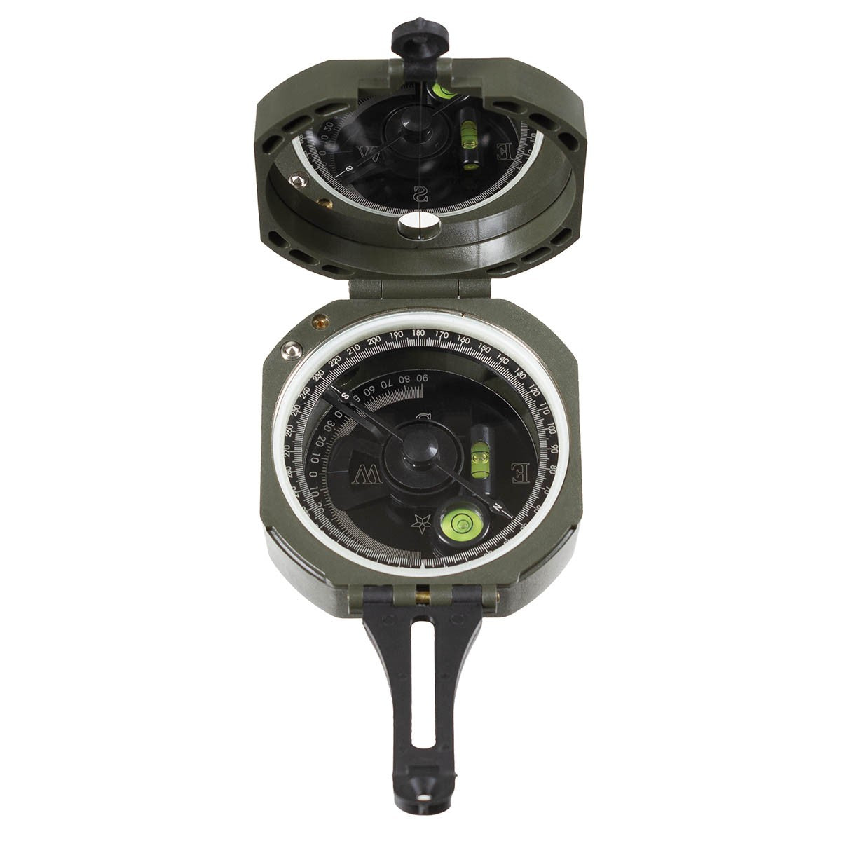 US Kompass, M2, oliv,Kunststoffgehäuse