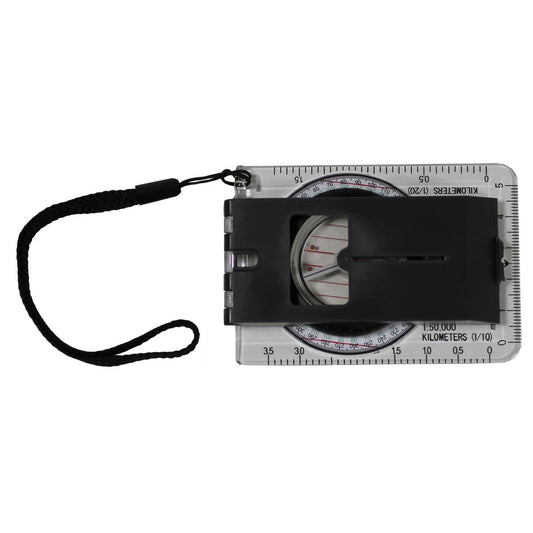 Karten-Kompass,"Professional",transparent, Kunststoffgehäuse