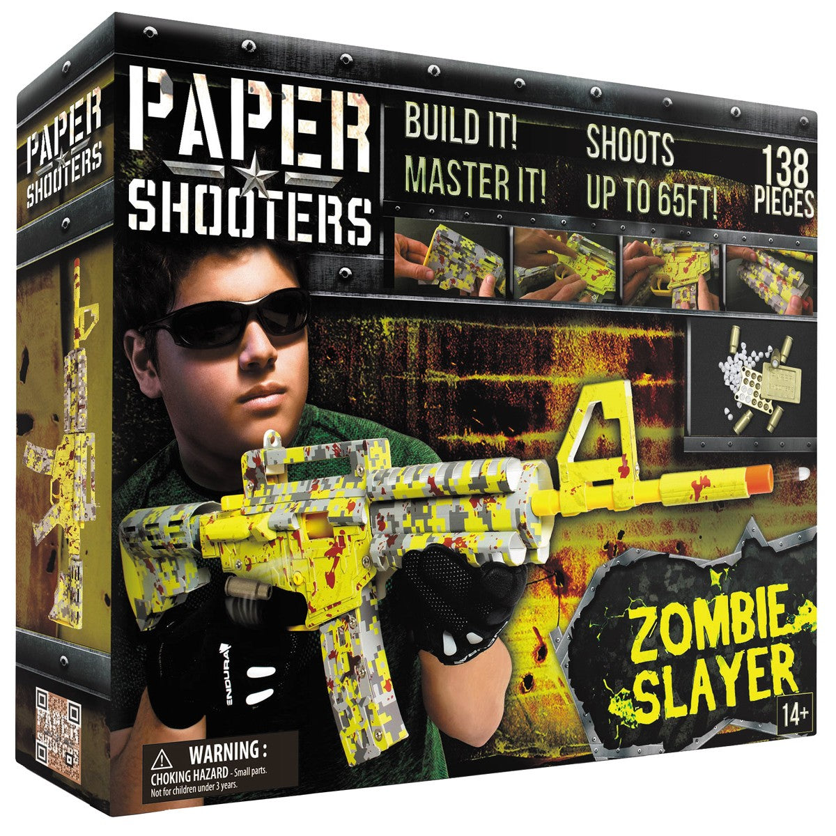 PAPER SHOOTERS, Bausatz,Zombie Slayer