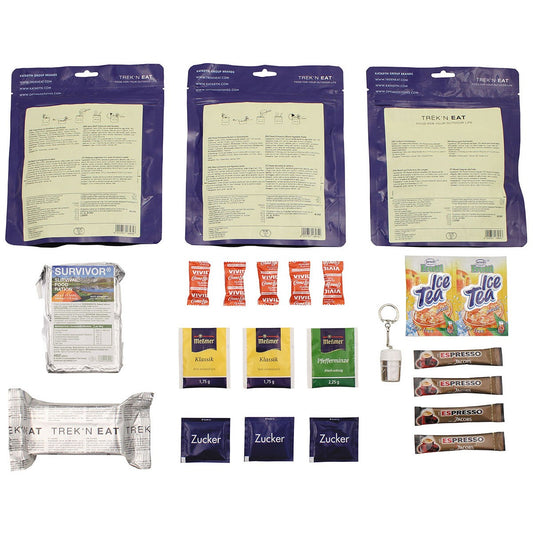 Trek 'n Eat, Tagesration,Typ I, 7% Mwst.