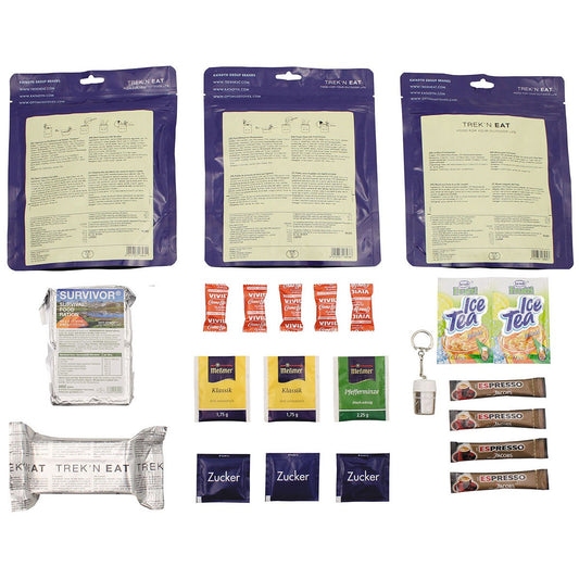 Trek 'n Eat, Tagesration,Typ III, 7% Mwst.