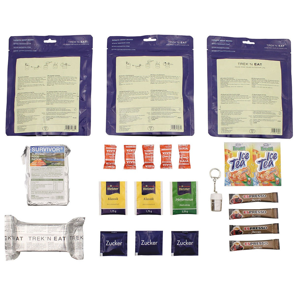 Trek 'n Eat, Tagesration,Typ IV,7% Mwst.