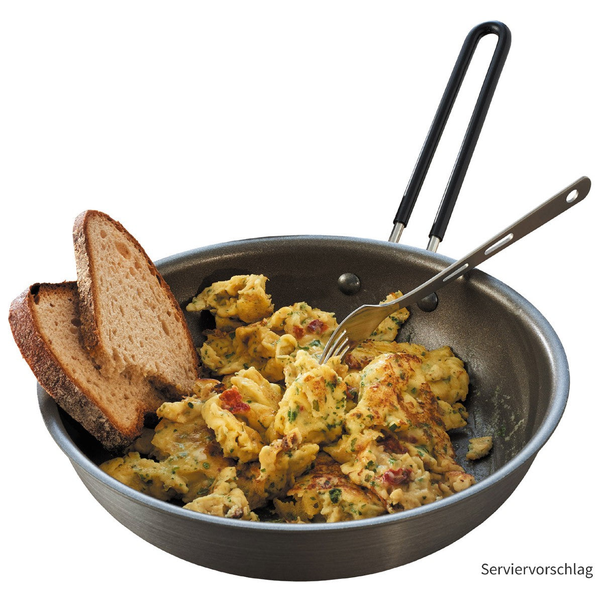 Trek 'n Eat, Rührei mitZwiebeln, 7% Mwst.