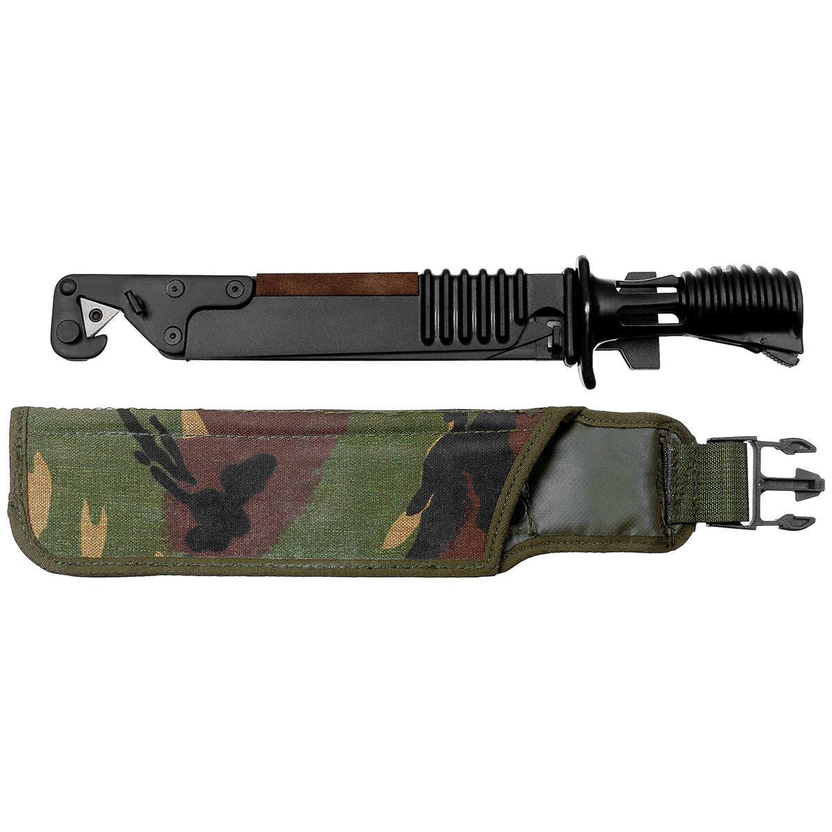 Brit. Bajonett, SA80, schwarz,Scheide, Tasche DPM