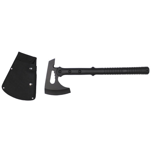 Tomahawk, "Tactical",schwarz, Kunststoffgriff, Scheide