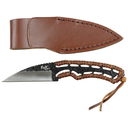 Messer, "Büffel II", Griff umwickelt, Scheide