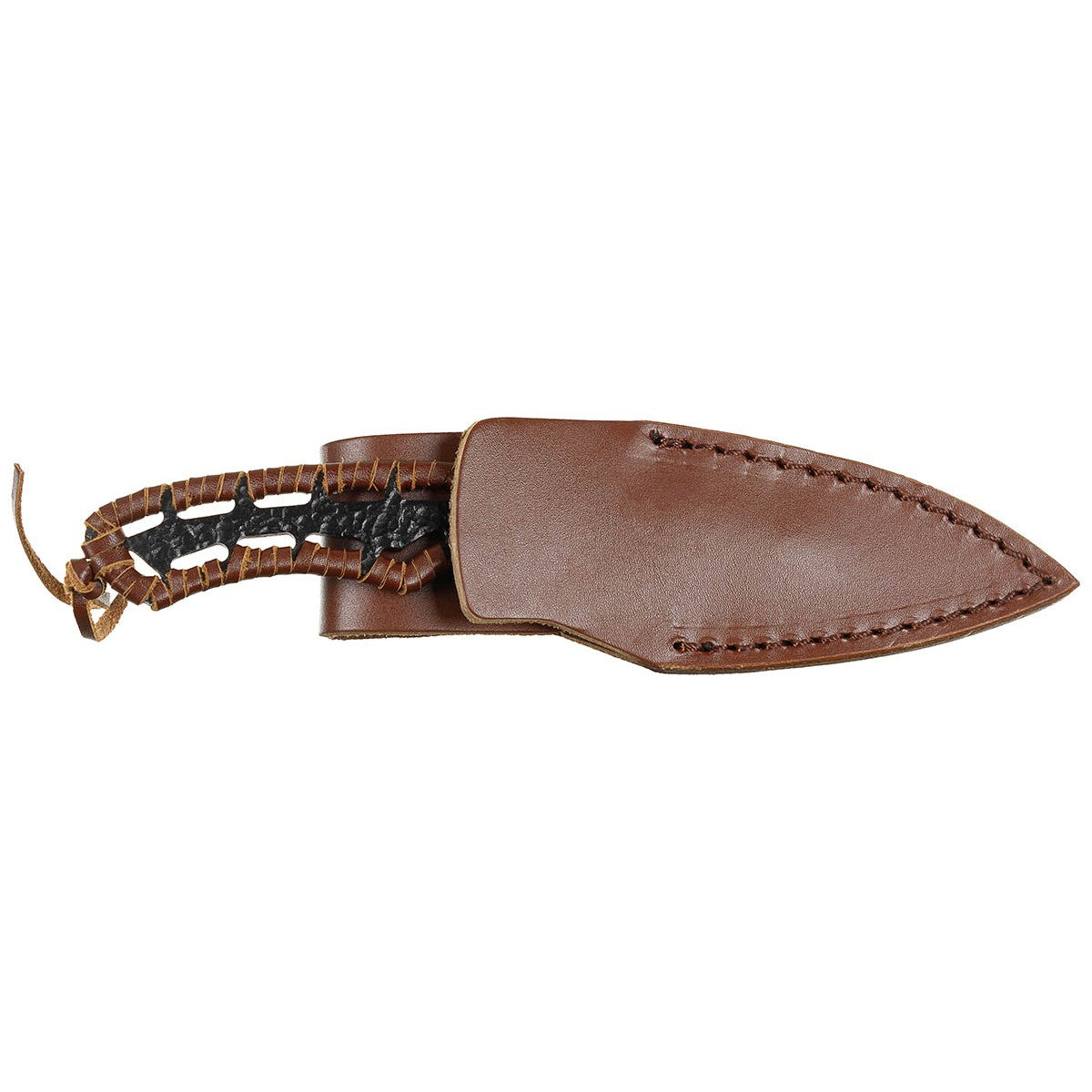 Messer, "Büffel II", Griff umwickelt, Scheide