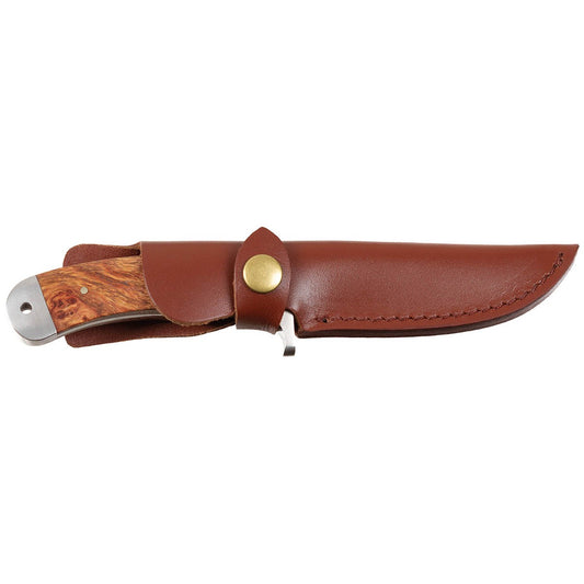 Damastmesser, Scheide,rote Quittenholzeinlage