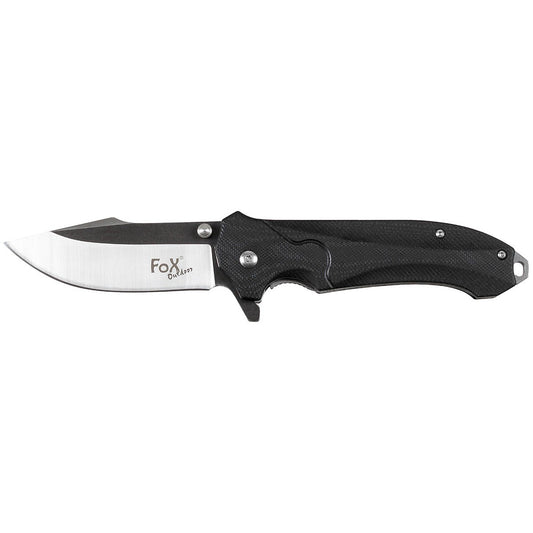 Klappmesser, Einhand,schwarz, G10-Griff