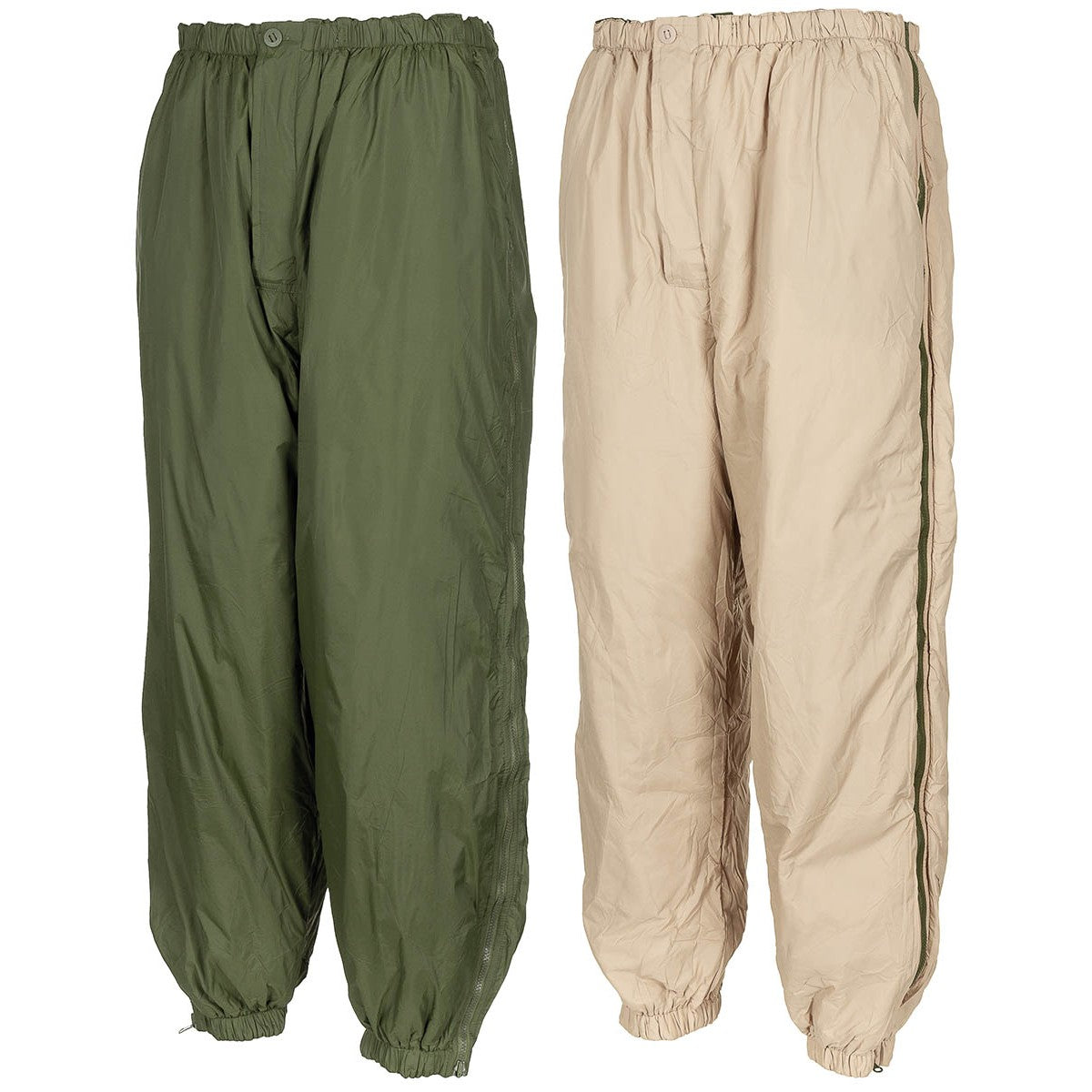 Brit. Thermo-Hose, wendbar,oliv/khaki, neuw.