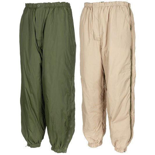 Brit. Thermo-Hose, wendbar,oliv/khaki, neuw.
