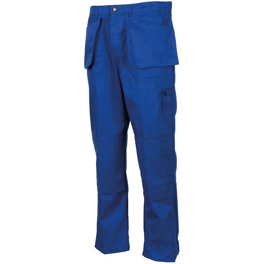 Belg. Einsatzhose, royalblau,neuw.