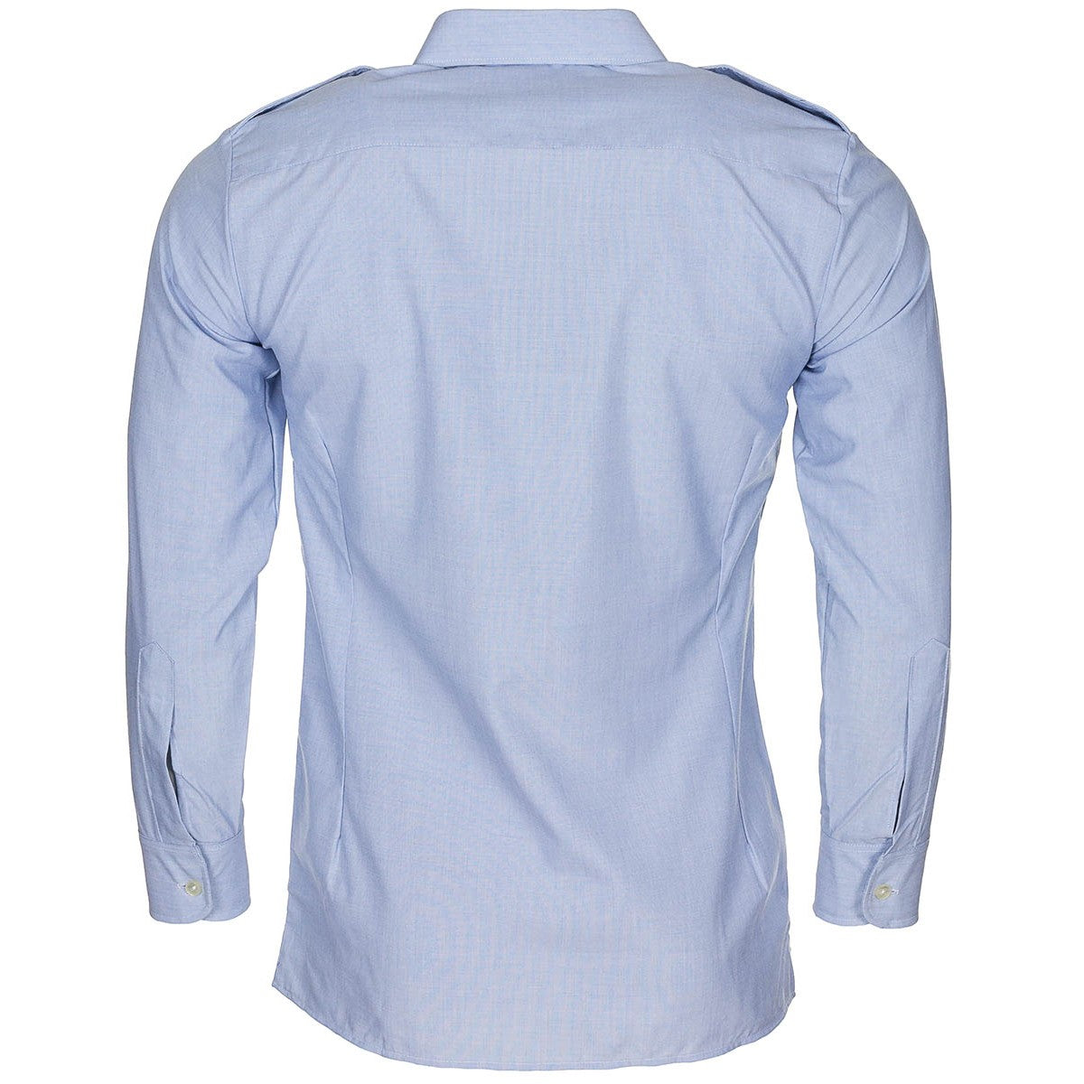 Franz. Diensthemd, blau,Schulterklappen, neuw.