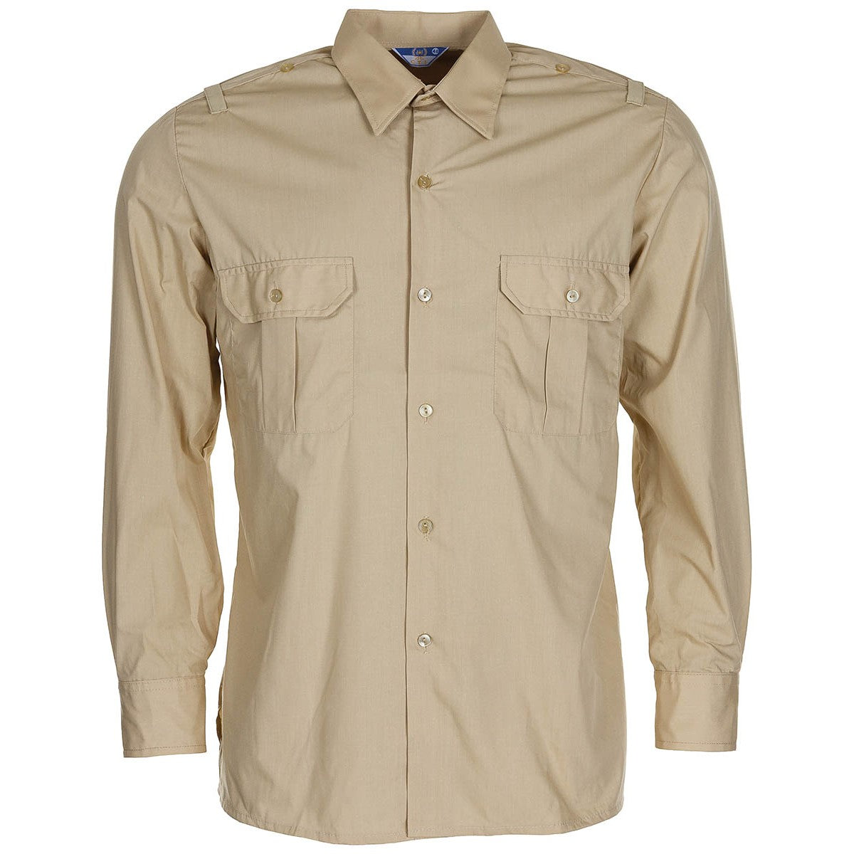 Span. Diensthemd, khaki,langarm, neuw.