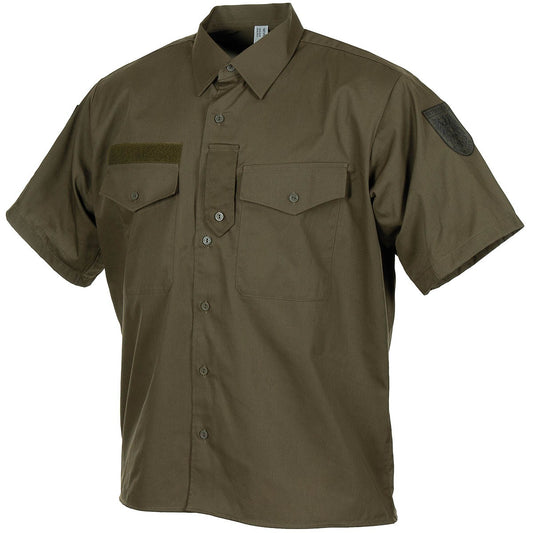 Österr. BH Feldhemd, kurzarm,oliv, neuw.