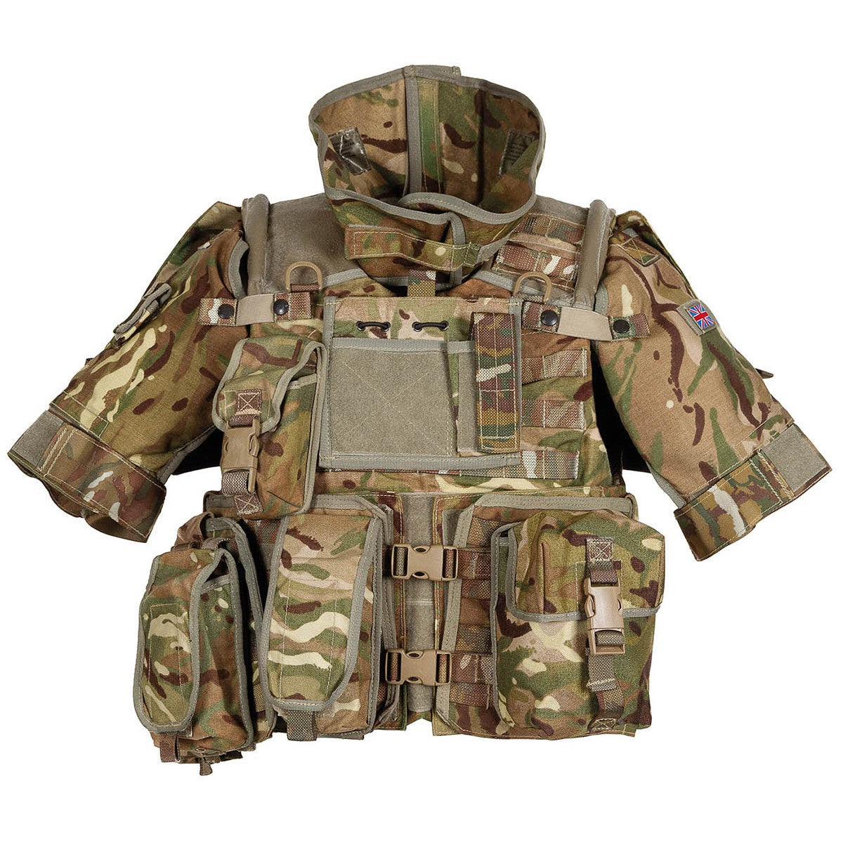 Brit. Cover-Body-Armour,Osprey ASSAULT, MTP tarn,gebr.