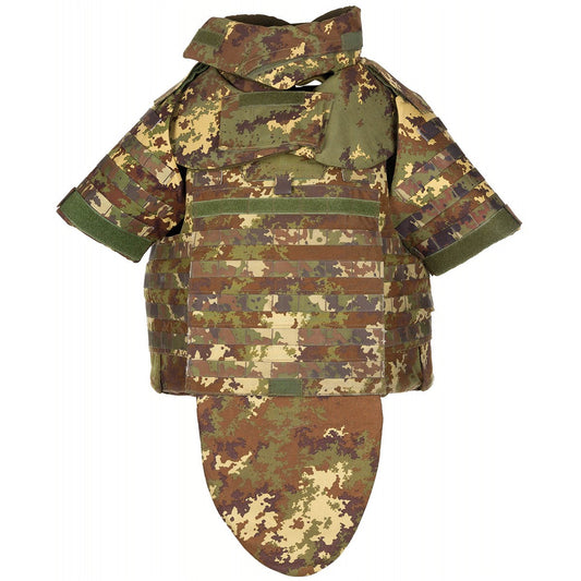 Ital. Schutzweste, NC4-09,vegetato, gebr. (EXP.BESCHRÄ.)