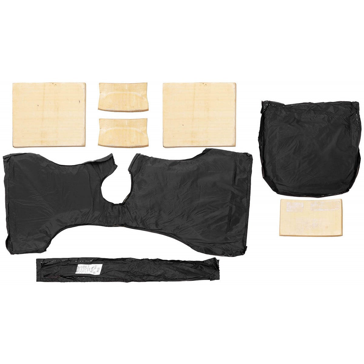 Ital. Schutzweste, AP98,woodland, gebr. (EXP.BESCHRÄ.)