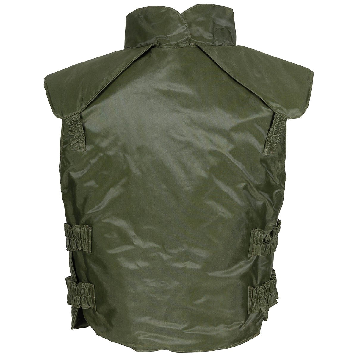 Ital. Splitterschutzweste, oliv, neuw. (EXP.BESCHRÄ.)