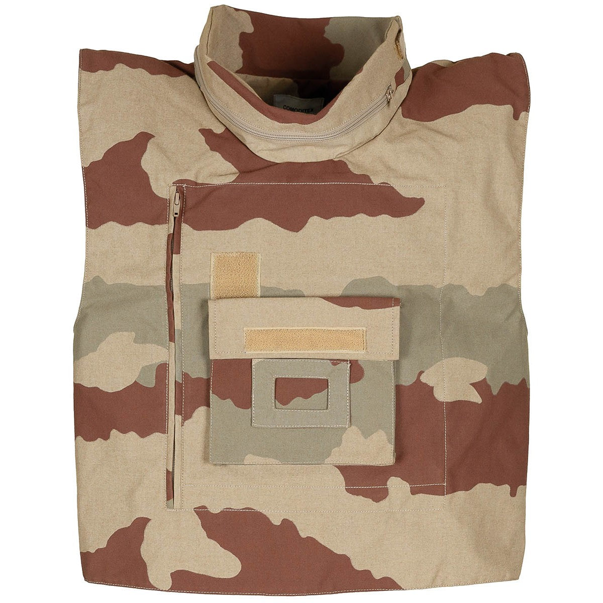 Franz. Splitterschutzweste,ohne Ballistik, desert, neuw.