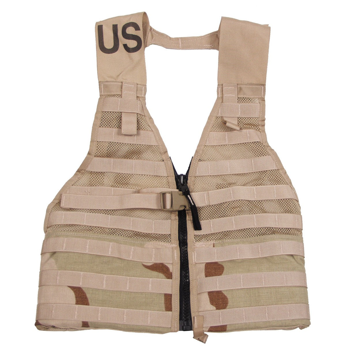 US Weste, MOLLE II, FLC,gebr.,3 F. desert, Modular,
