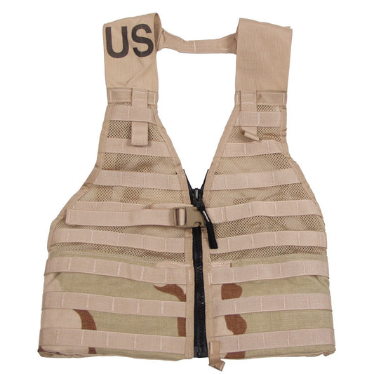 US Weste, MOLLE II, FLC,gebr.,3 F. desert, Modular,
