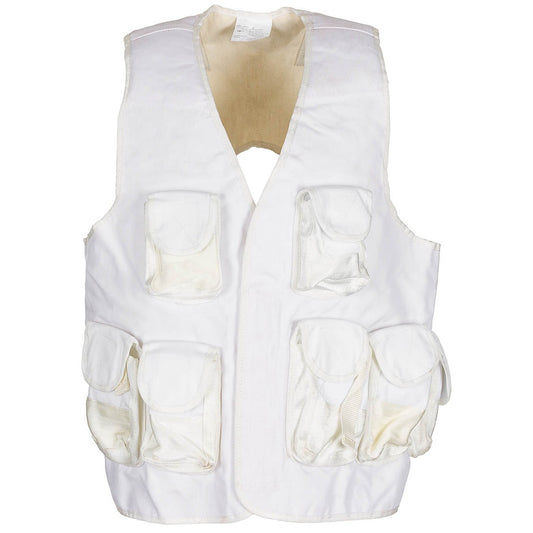 Türk. Tactical Weste,weiß, gebr.