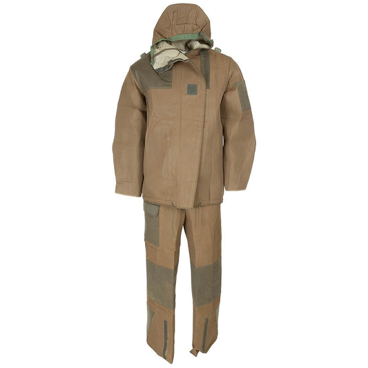 Franz. NBC-Schutzanzug, braun,gebr. (EXP.BESCHRÄNKUNG)