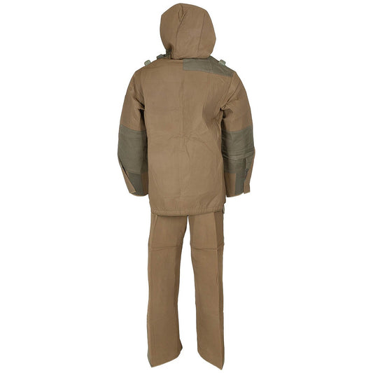 Franz. NBC-Schutzanzug, braun,gebr. (EXP.BESCHRÄNKUNG)