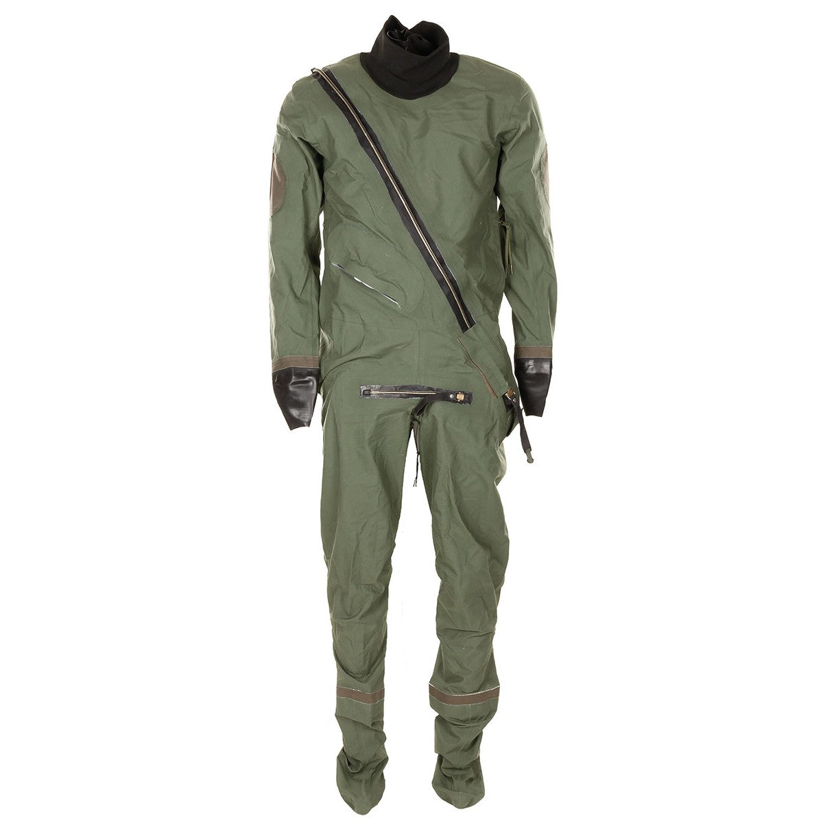 Brit. Überlebensanzug, oliv,IMMERSION, gebr.