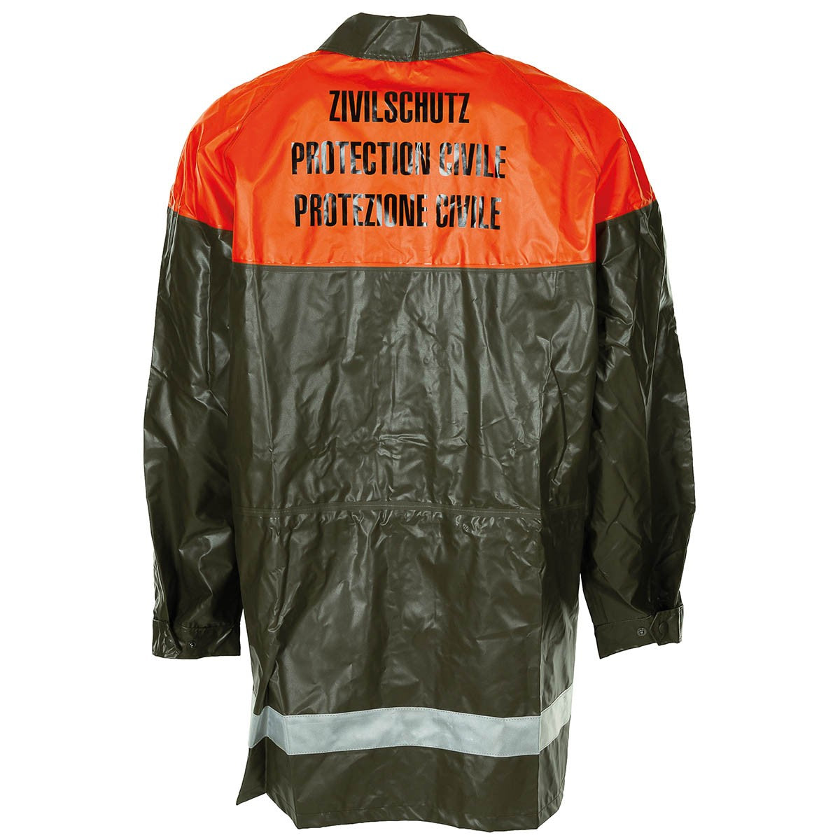 Schweiz. Regenjacke, oliv,Zivilschutz, neuw.