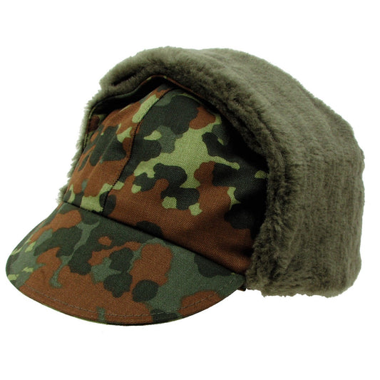 BW Wintermütze, flecktarn,original TL, neuwertig