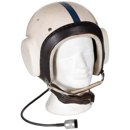 CZ/SK Helm, mit Ohrenschutz, Flugzeugmechaniker, gebr.